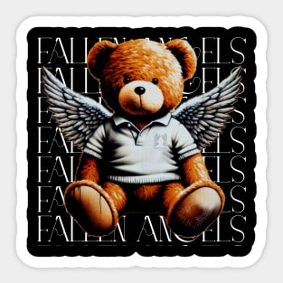 Fallen Angels bear Sticker